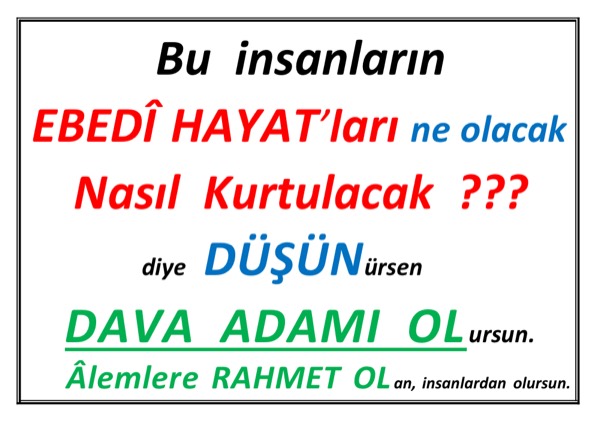 Dava Adamı Olmak İçin — ilk sayfa