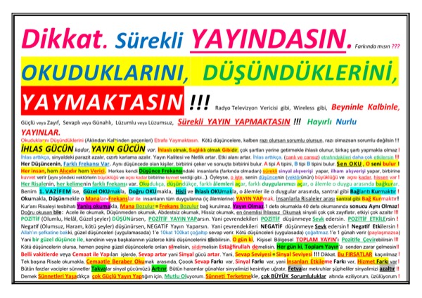 Okuduklarını Düşündüklerini, YAYMAKTASIN — ilk sayfa