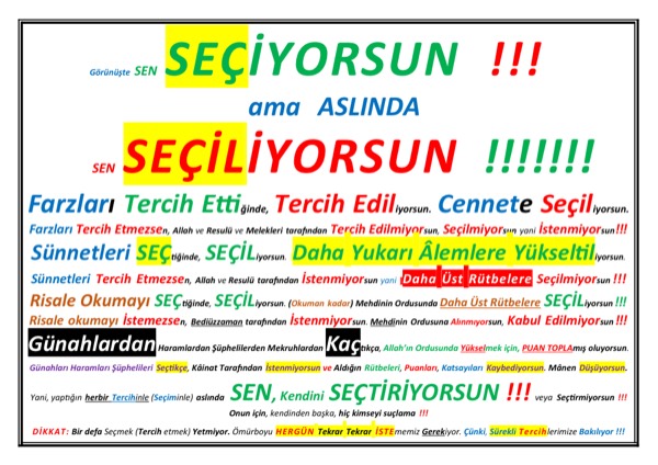 Seçiyorsun Seçiliyorsun — ilk sayfa