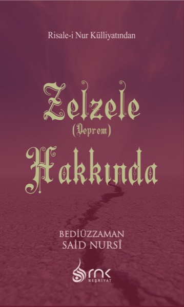 Zelzele Hakkında — ilk sayfa