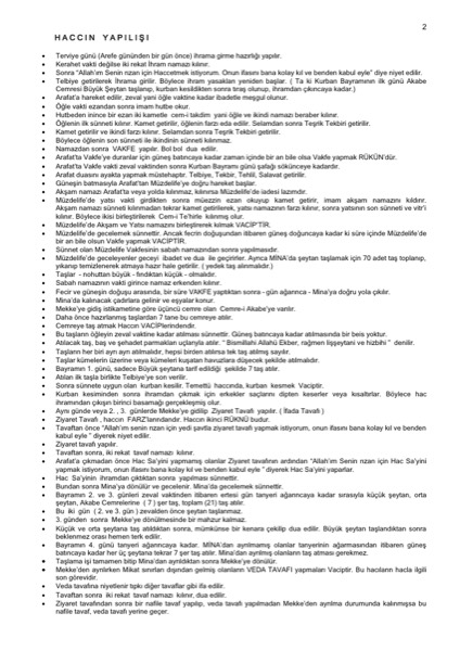 Haccın Yapılışı — ilk sayfa