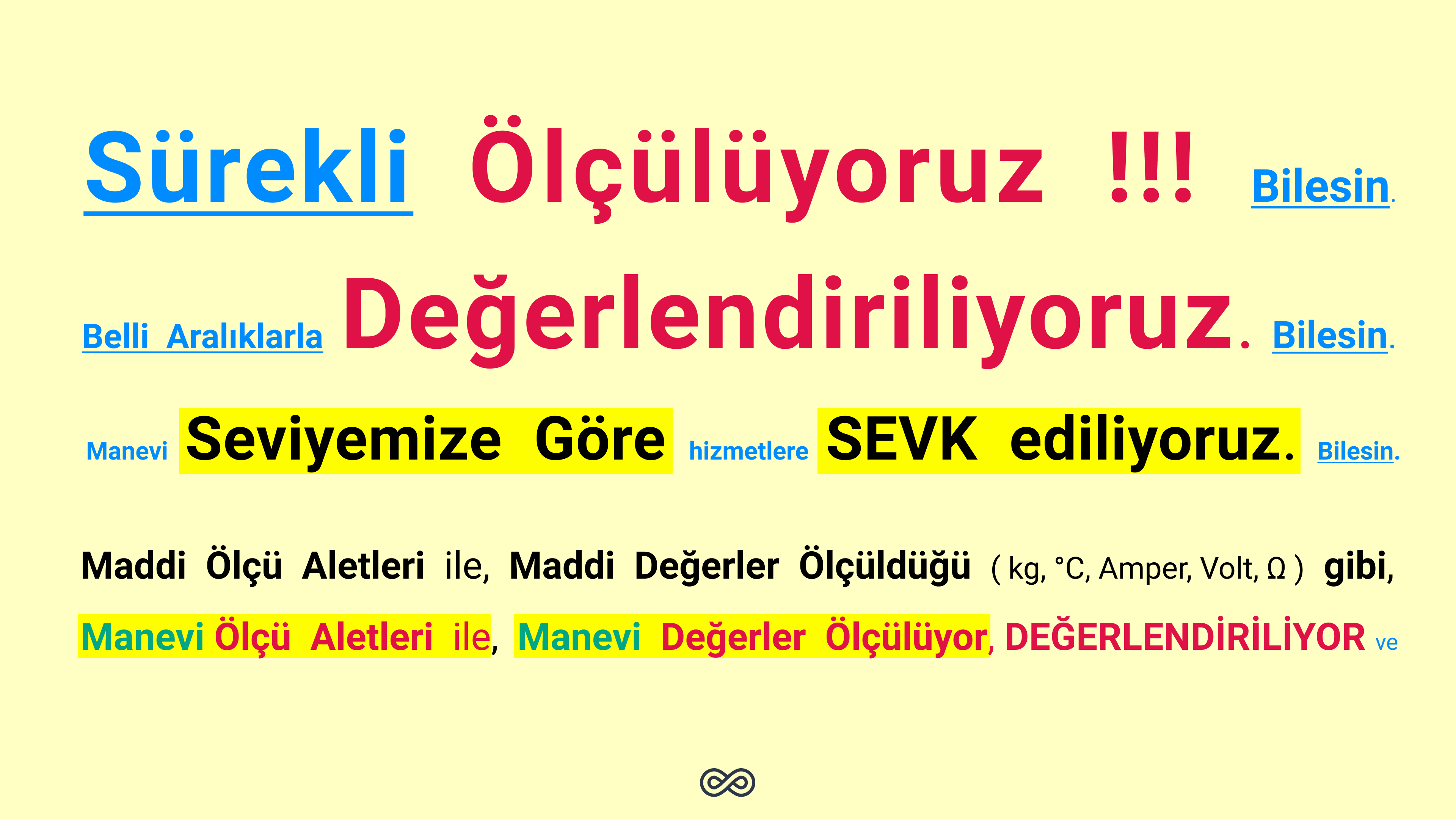 Sürekli Ölçülüyoruz 1